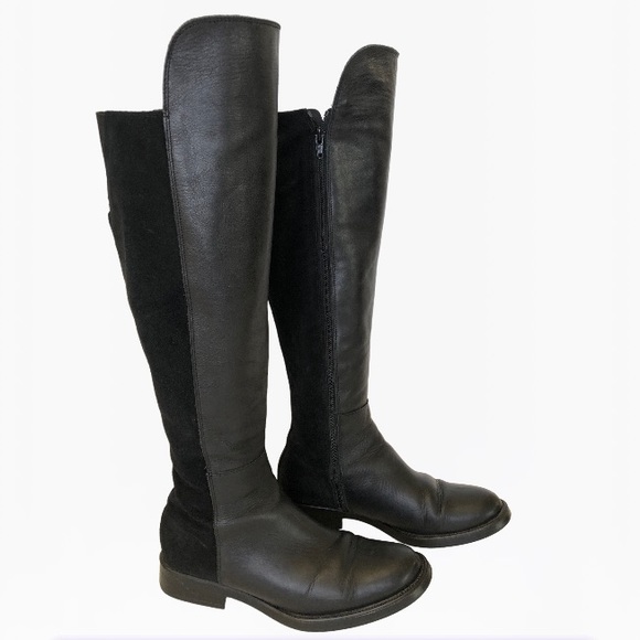 KMB Made in Spain Leather & Suede Women’s Riding Boots - Size: 38 - Picture 6 of 16